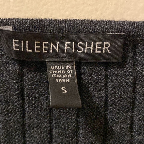Eileen Fisher women’s small sweater dress - 100% wool - gray -great condition - Picture 2 of 6